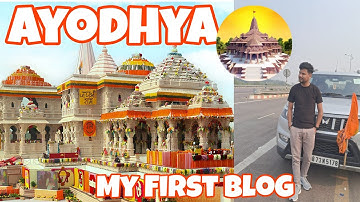 My First blog Part 2 Ayodhya Tour #myfirstvlog #blog #blogs