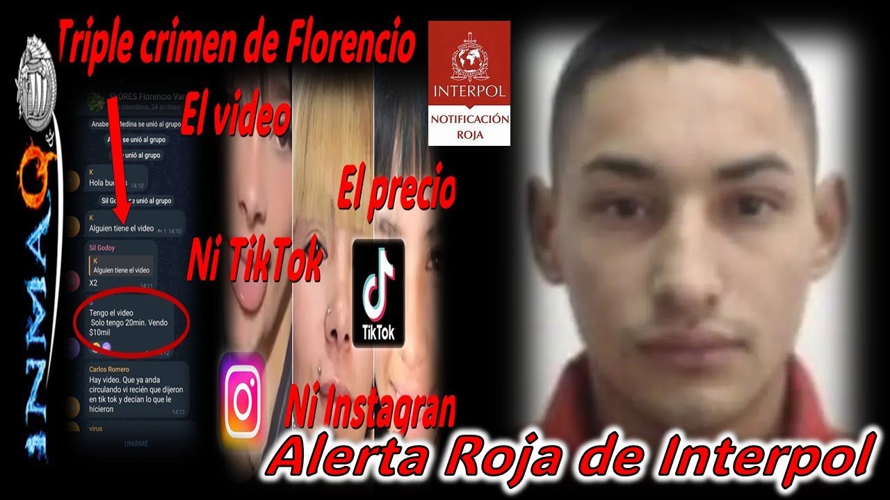 TRIPLE CRIMEN DE FLORENCIO VARELA / ALERTA ROJA DE INTERPOL - YouTube