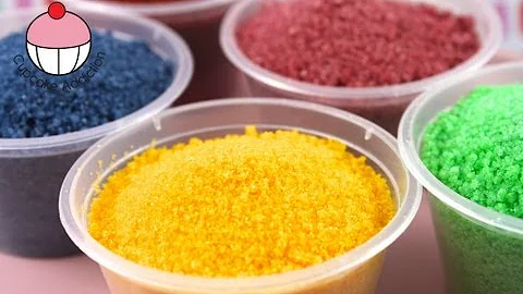 Make DIY Sugar Sprinkles for Cakes and Cupcakes! A Cupcake Addiction How To Tutorial