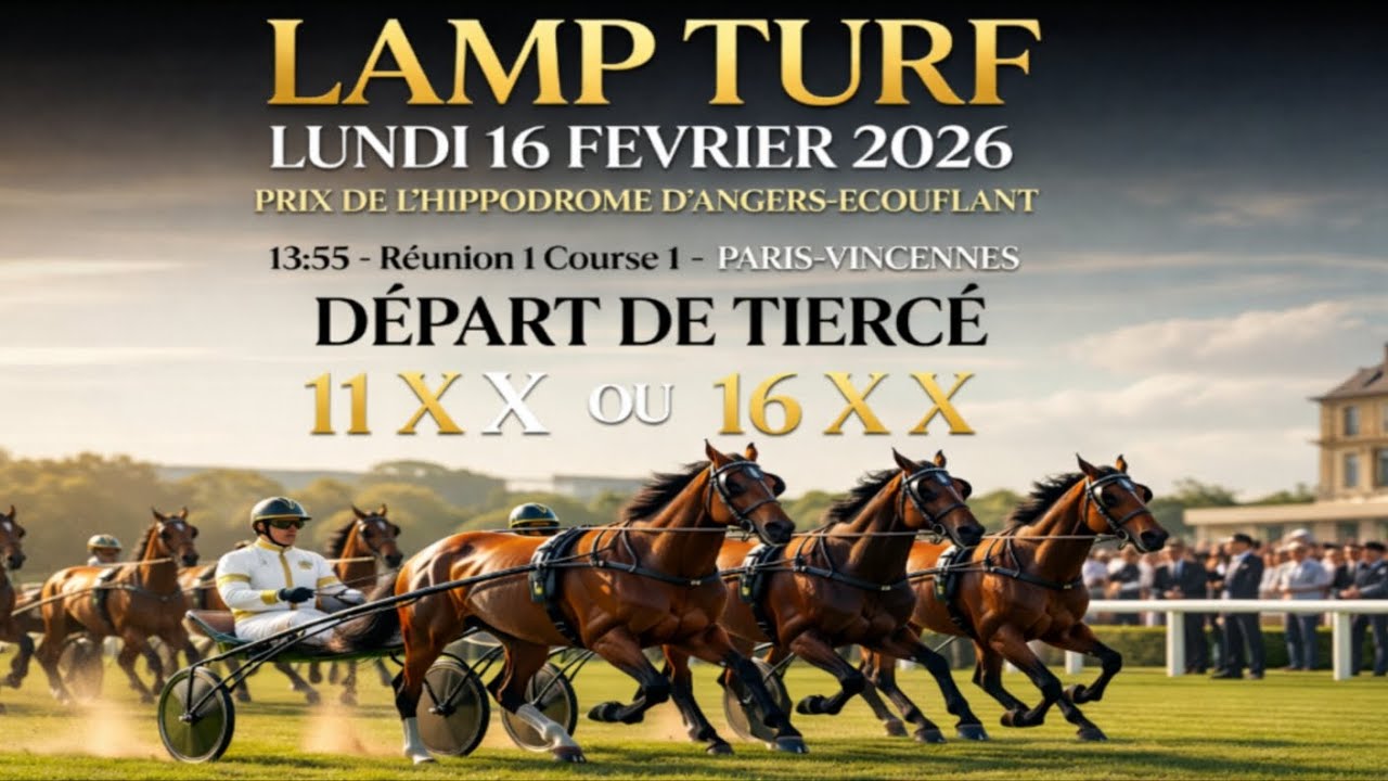 PRONOSTIC QUINTÉ PMU 16 FEVRIER VINCENNES  #quinté #pronosticpmuquinteherrasin #pmu #sorec 