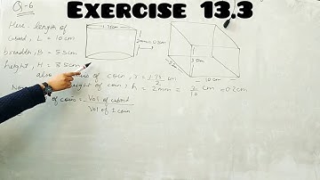 Exercise 13.3 question 6 class 10
