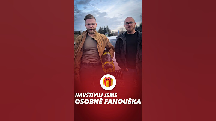 Navštívili jsme OSOBNĚ FANOUŠKA a předali mu DÁREK! 🎁 #cz #gift #surprise