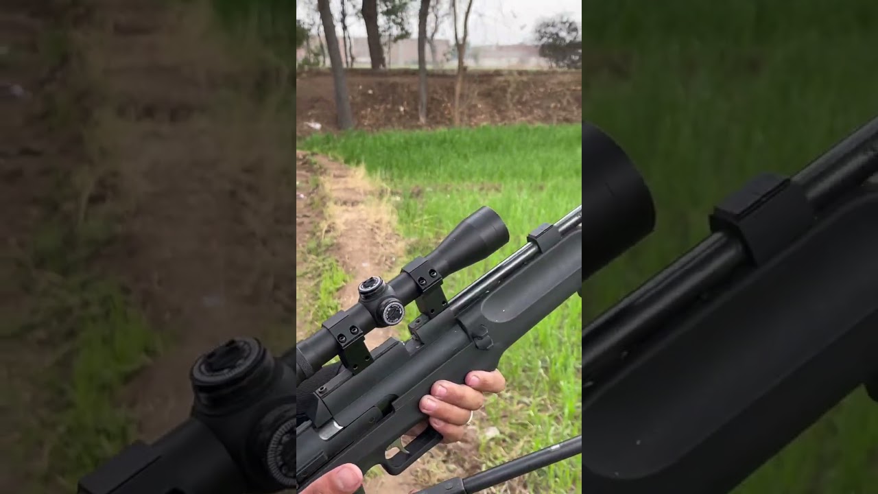 airgun accuracy test shot 💥🎯 