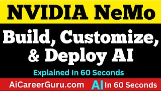 Build, Customize, & Deploy AI with NVIDIA NeMo