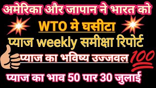 प्याज वीकली समीक्षा रिपोर्ट।। प्याज को लेकर आई बड़ी खबर। onion report। onion export news today। screenshot 5
