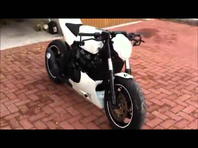 Streetfighter Kawasaki 600R - YouTube