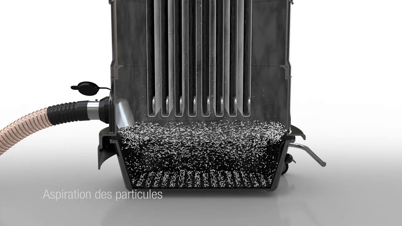 Fonctionnement d'un aspirateur industriel Ruwac - Vidéo complète
