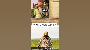 Bannerlord bandits VS Warband Bandits in Mount and Blade | Subscribe for a free fief in #bannerlord