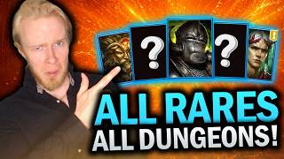 This Team of 5 RARES BEATS EVERY DUNGEON?! (Worth Maxing!) - Raid Shadow Legends