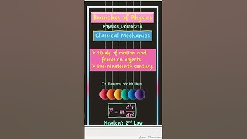 What is classical mechanics? #physics #Newtonian physics # Newton #Sir Isaac Newton