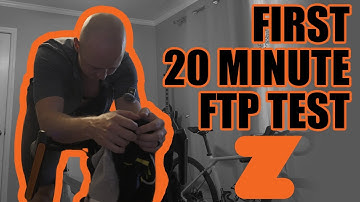 First 20 Minute FTP Test on Zwift