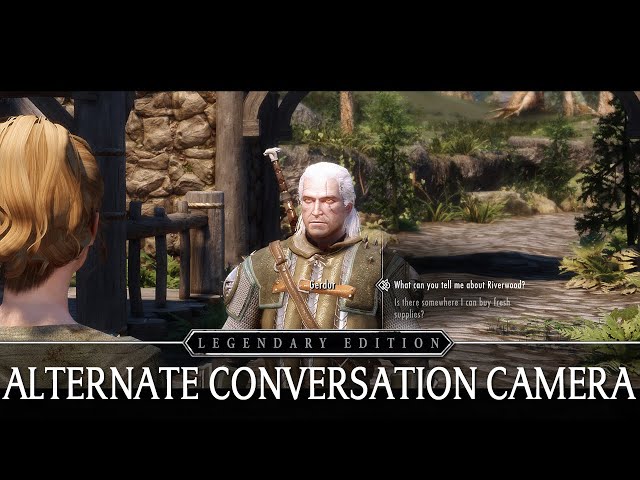 Switch Camera During Dialogue at Skyrim Special Edition Nexus