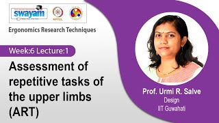 Lec 20: Assessment of repetitive tasks of the upper limbs (ART)