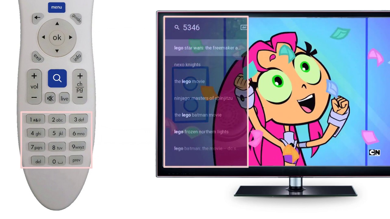 Google Fiber TV Search - Using Search functionality with your Google Fiber TV.