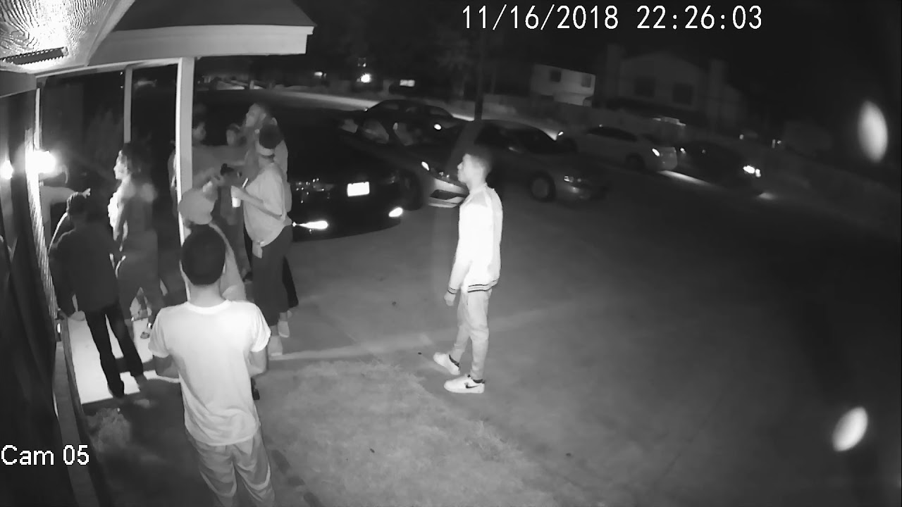Home invasion caught on camera - YouTube
