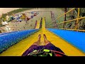 Fear vs Fun ‘Slide and Fly&#39; Waterslide at Udon Waterworld Waterpark Thailand