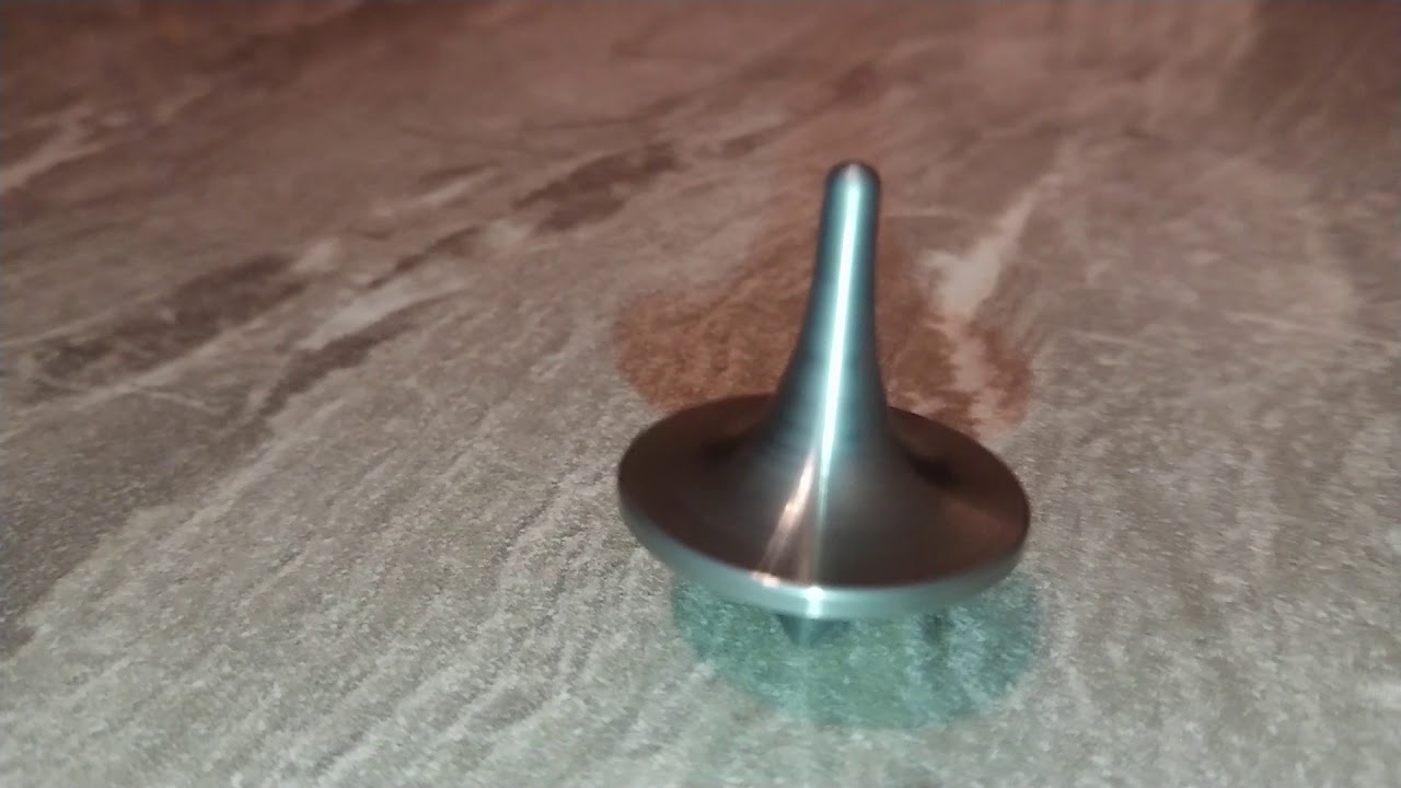 Foreverspin Damascus steel spinning top