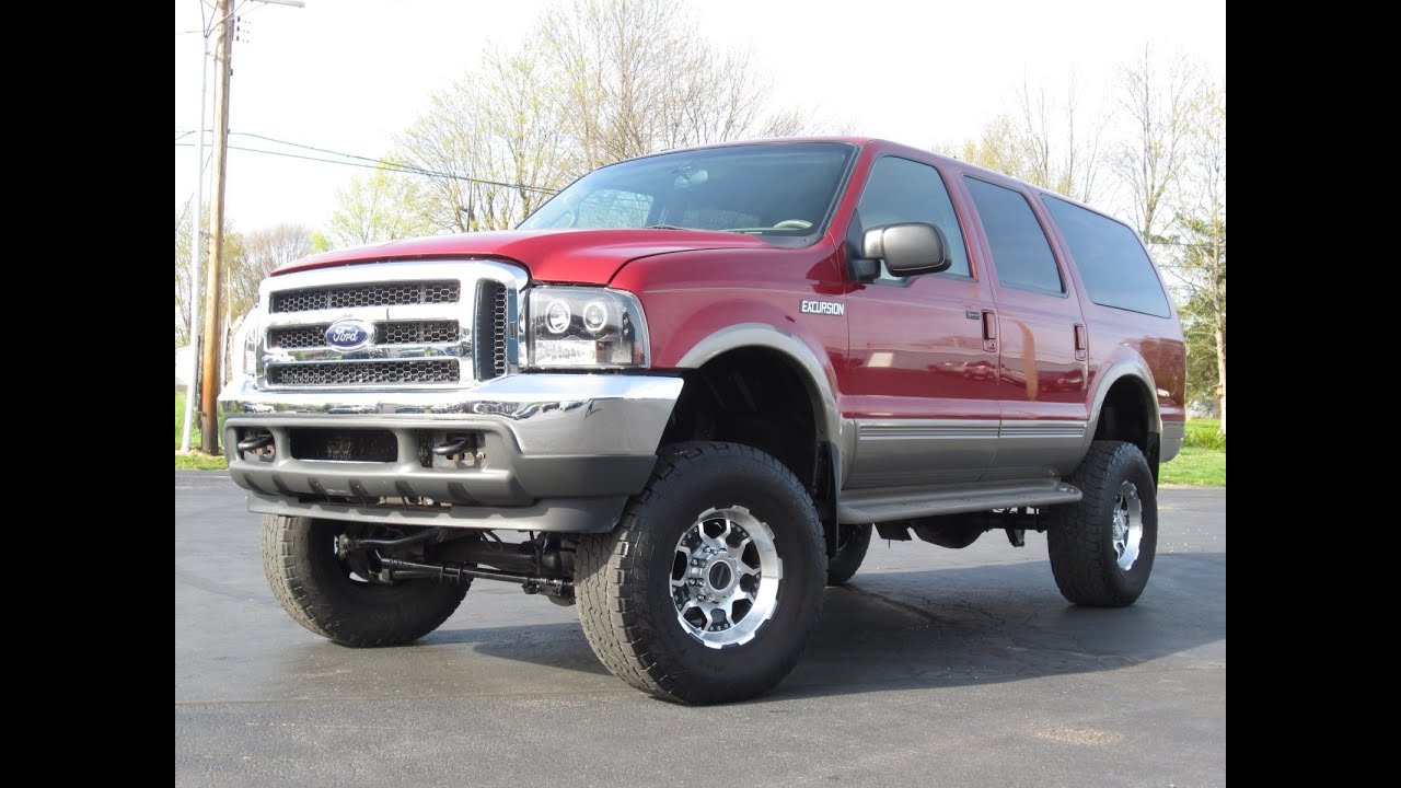 2001 ford excursion lifted