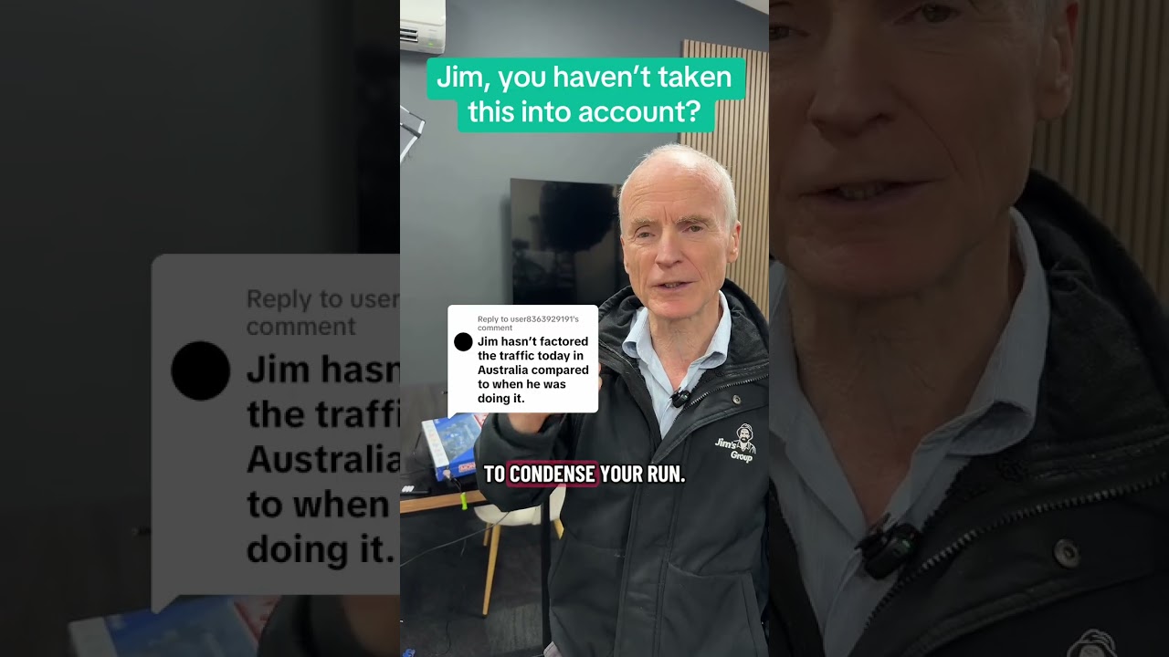 The traffic Jim? #jimsgroup #franchise #franchising #smallbusiness