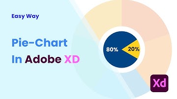 Pie Chart Design in Adobe XD| Graph Design| UI UX Design