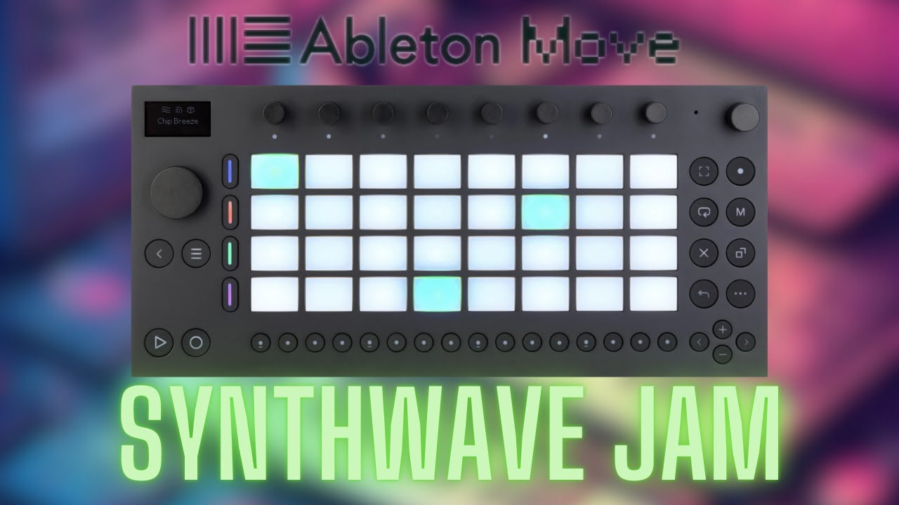 Ableton Move - Can it Synthwave? - YouTube