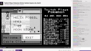 TwitchPlaysPokemon Pidgeot Deposited/Withdrawn and HELIX Deposited - With Chat - Full HD