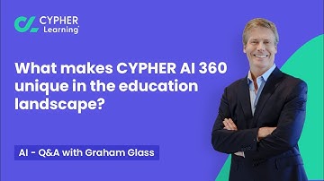 What makes CYPHER AI 360 unique in the education landscape?