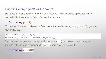 Understanding Svelte