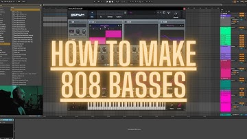 HOW TO DESIGN YOUR OWN 808 BASS