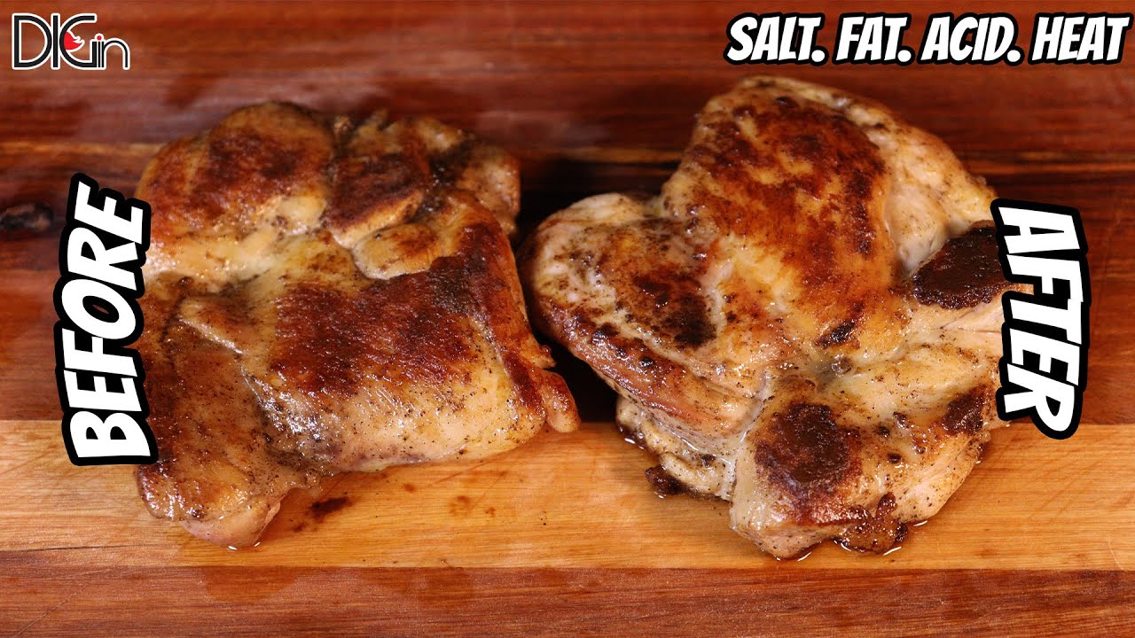 salt fat acid heat | نمک، چربی، اسید و حرارت