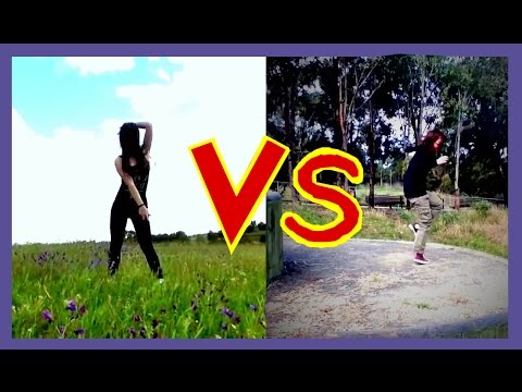 Tecktonik Girl Vs Shuffle Girl