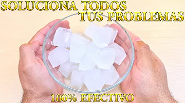 ¿El vinagre derrite el hielo?