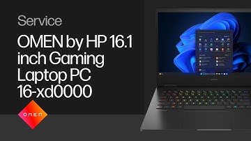 Removing & Replacing Parts | OMEN by HP 16.1 inch Gaming Laptop PC 16-xd0000 | HP Support