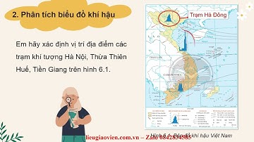 Giáo án PowerPoint Bài 7: Thực hành: Vẽ và phân tích biểu đồ khí hậu | GA điện tử Địa lí 8 Chân trời
