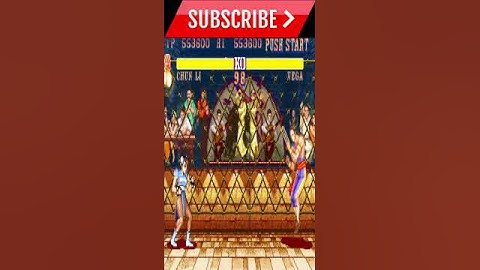 CHUN LI VS VEGA STREET FIGHTER 2#streetfighter2 #streetfighter #arcadegame