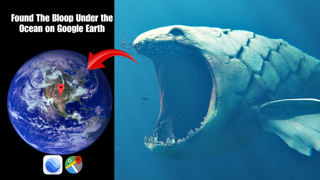Found The Bloop Under the Ocean on Google Earth #googleearth # ...