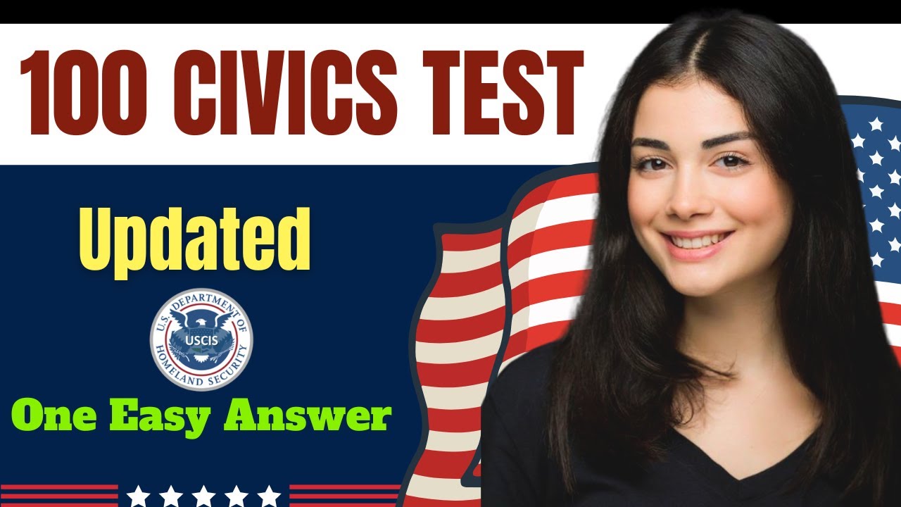NEW! 100 Civics Test Questions and Answers for US Citizenship Interview ...