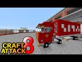 Der erste LKW beliefert die Fabrik! - Minecraft Craft Attack 8 #65