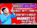 SENSEX TOMORROW NIFTY BANKNIFTY PREDICTION ANALYSIS FINNIFTY MIDCAP LEVELS FOR MONDAY 22 DEC GAP UP