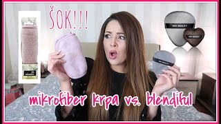 BLENDIFUL (29$) vs. KRPA ZA SKIDANJE ŠMINKE (150 dinara) - ŠOKIRANA SAM!!!