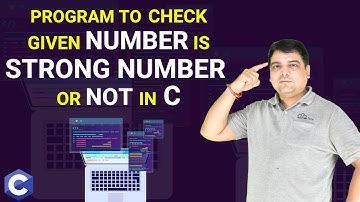 C program to check given number is strong number or not | C Programming  [Practical Series]