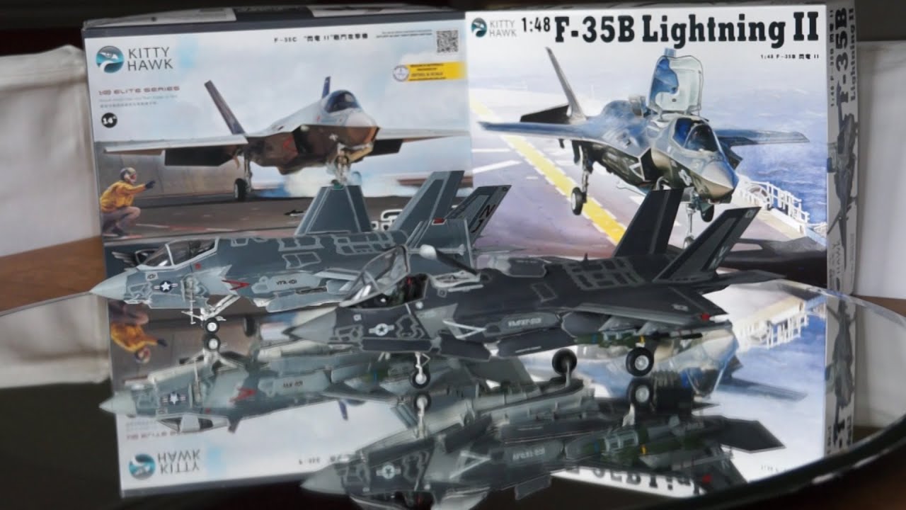 Kitty Hawk F 35 B&C Lightning II 1:48 - YouTube