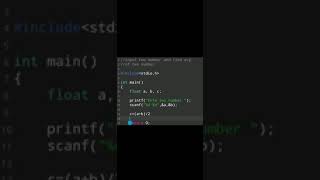 #20 | C Language Tutorial For Beginners | Coding Exercise21 #shorts #programming