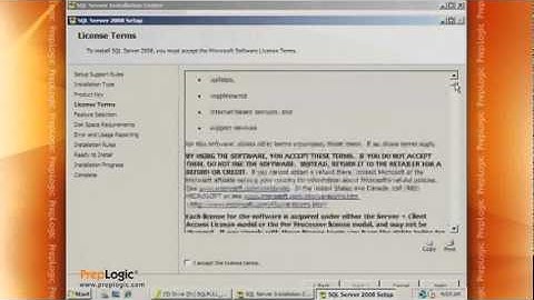 MCITP Training - Installing SQL Server (70-432)