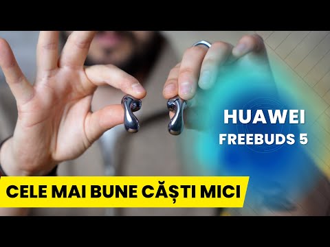 Huawei Freebuds 5 - o formă diferită și poate cele mai bune căști accesibile în 2023