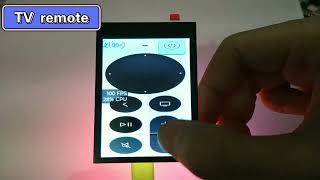 atom lite + touch screen = TV remotepart I : basic button test