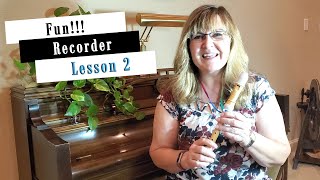 Recorder Lesson #2 in the Recorder Lesson series!