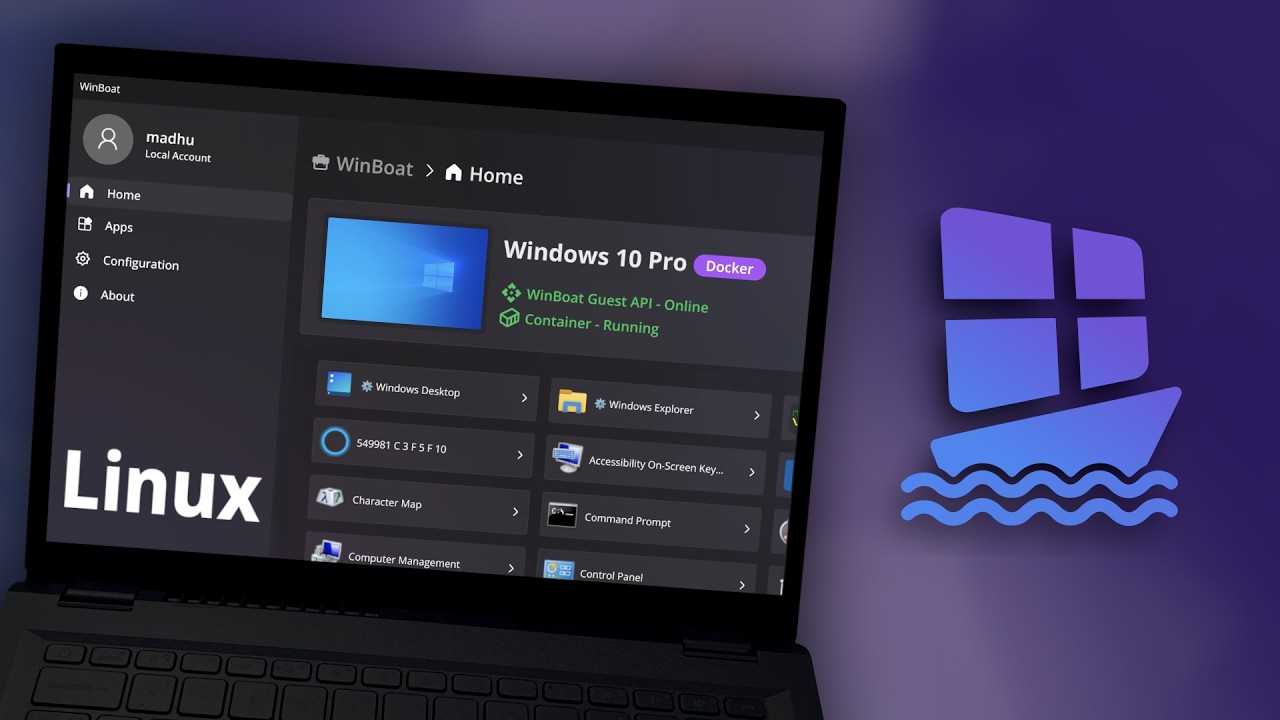 Winboat: Seamlessly Run Windows Apps on Linux