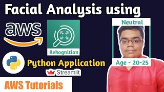 AWS Tutorials: Face Analysis App using AWS Rekognition and Python | #aws screenshot 4