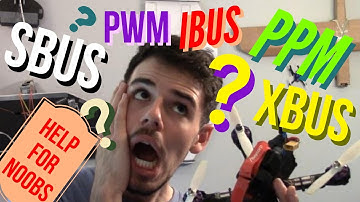 What does iBus, sBus, PWM, PPM, Etc. RC Protocol mean?? - Wizard X220 - Help For Beginners